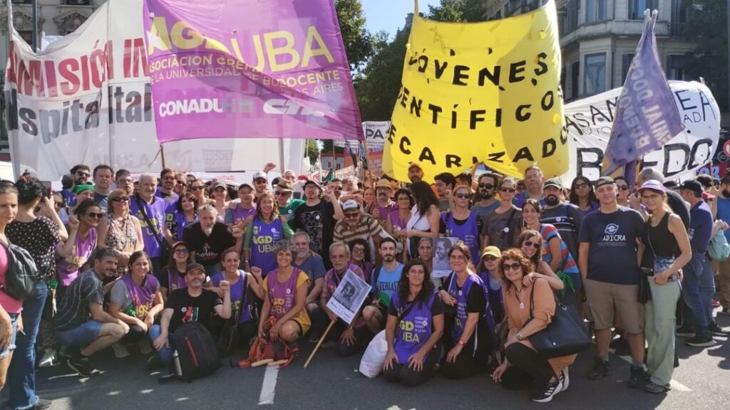 Paro docente Carlos Fuentealba