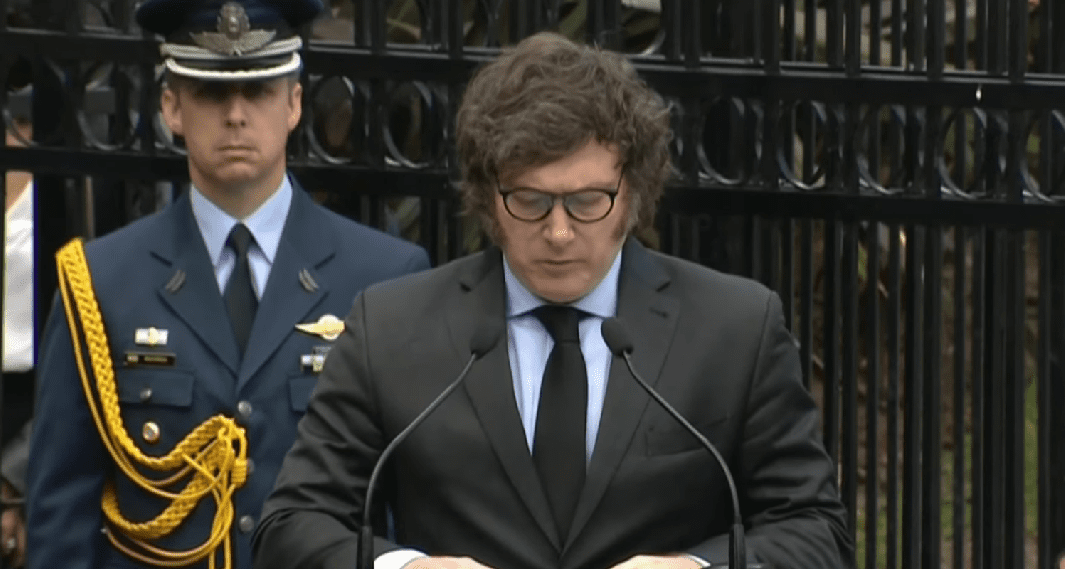Milei Día del Veterano y de los Caídos en la Guerra de Malvinas